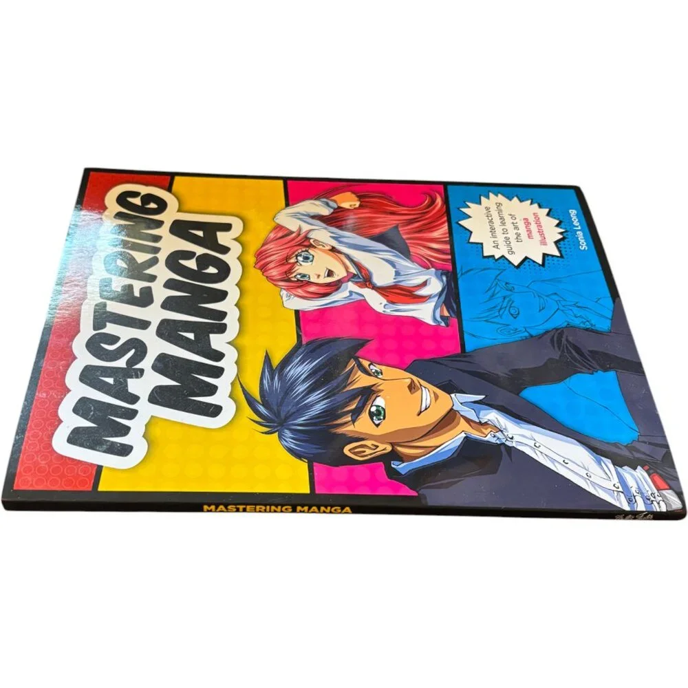 Mastering Manga An Interactive‎ Guide to Manga Illustration w/ Sonia Leong NEW